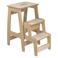 Табурет-стремянка (без отделки)